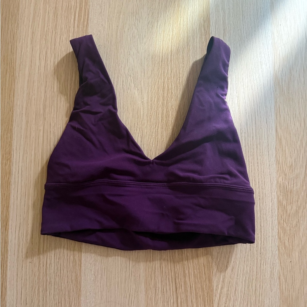 lululemon athletica Deep Purple Sports Bra